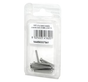 DIN 964 UNI 6110 A2 stainless steel screws flare ball-head 3x30mm 15Pcs N44590007941