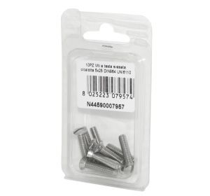 DIN 964 UNI 6110 A2 stainless steel screws flare ball-head 5x25mm 10Pcs N44590007957