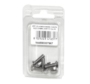 DIN 964 UNI 6110 A2 stainless steel screws flare ball-head 6x20mm 8Pcs N44590007967