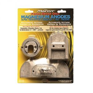 Magnesium Anodes Alpha One Generation II Kit from '91 to Present #N80607030644