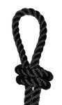 Black mooring rope Ø10mm Sold by meter #N10400219301