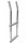 Scaletta Pieghevole Inox 71x26.5cm 2 gradini per plancetta N30810111071