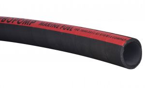 Fuel hose CE RINA approved - 38x52mm - Sold by meter #N44736012010