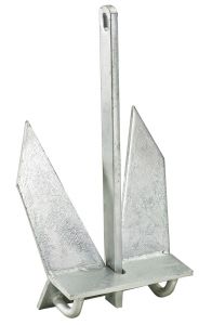 Galvanised steel Flat Anchor 27Kg #N10701710081