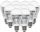 LED Bulb 7W AC85-265V E27 180° 4500K Warm White 553Lm Min 10PCS #N50227561156-10