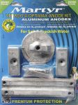 Kit 4 Pezzi Anodi in alluminio per MERCURY Verado 4 e Optimax #N80607030651 