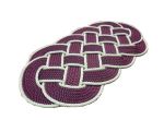 Oval braided carpet 600x330mm Bicolour #FNI0808987