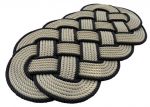 Oval braided carpet 600x330mm Bicolour #FNI0808989