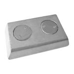 Pleasure craft Plate Zinc Anode 2.6kg 150x80x40mm #N80608030770