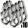 Kit 100 pezzi Redancia in acciaio inox per cima da 6 mm #N11042800005-100