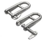Set 10 pieces of Stainless steel shackle with snap-lock and stopper bar - Pin 5 mm #N61641100484-10