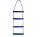 Scaletta Biscaglina in corda blu 4 gradini 114cm #N30810111131
