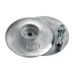 Coppia Anodi di Zinco a Rosa per Timoni ∅110xh38mm 1,338Kg Tipo Leggero #N80605530026