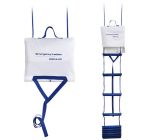 Emergency Ladder 10 Steps 300cm White Covering #OS4952310