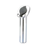 Portacanne ad incasso in acciaio inox 230mm con tappo di gomma Ø41mm #N30413004983