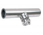 Stainless steel Fishing rod holder for guard-rail Ø22-25mm #N30413004991