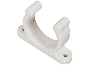 Clip in nylon bianco 25mm #N30610500645B