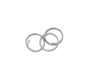 Set 10pcs Viadana - Stainless steel safety-ring - D.13mm - Pin D.0.8(x2)mm #N1201802900V3101