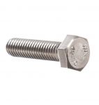 DIN 933 UNI 5739 A2 stainless steel flat hexagonal head screw 6x80mm N60144507816