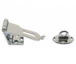 Double hinged hinge in chrome-plated brass with padlock hole 135x35mm #N60241500678