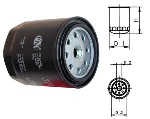 Filtro olio avvitabile - FO121 #N81951623025