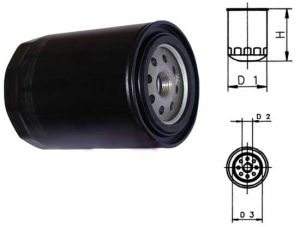 Oil filter - FO108 - Screwed #N81951623027