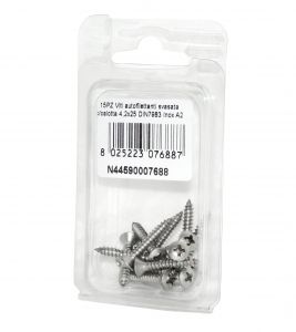 DIN 7983 Self-tapping Countersunk head cap screws 4.2x25mm 15pcs N44590007688