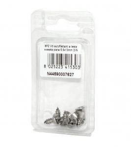 A2 DIN7982 Stainless steel flat self-tapping countersunk screws 5.5x13mm 8pcs N44590007627