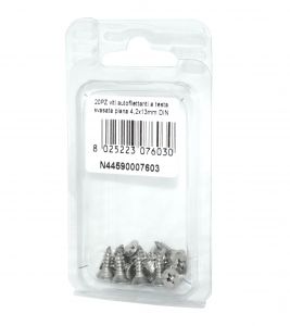 A2 DIN7982 Stainless steel flat self-tapping countersunk screws 4.2x13mm 20pcs N44590007603