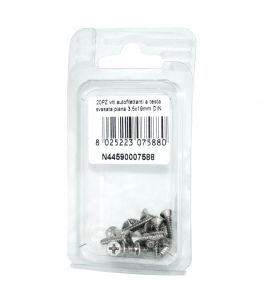 A2 DIN7982 Stainless steel flat self-tapping countersunk screws 3.5x19mm 20pcs N44590007588