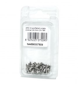 DIN7981 A2 Stainless Steel Cylindrical head self-tapping screws 3.5x13mm 25pcs N44590007509