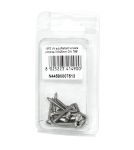 DIN7981 A2 Stainless Steel Cylindrical head self-tapping screws 3.5x25mm 15pcs N44590007513