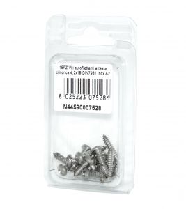 DIN7981 A2 Stainless Steel Cylindrical head self-tapping screws 4.2x19mm 15pcs N44590007528