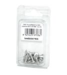 DIN7981 A2 Stainless Steel Cylindrical head self-tapping screws 4.8x13mm 15pcs N44590007536