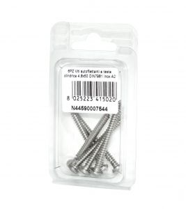 DIN7981 A2 Stainless Steel Cylindrical head self-tapping screws  4.8x50mm 6pcs N44590007544