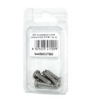 DIN7981 A2 Stainless Steel Cylindrical head self-tapping screws 6.3x25mm 6pcs N44590007565