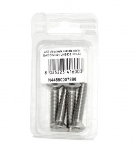 DIN7991 St. Steel A2 Flat Countersunk Head Allen Screws 8x40mm 4pcs N44590007886