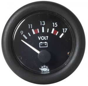 Guardian voltmeter black 10-16V #OS2743301