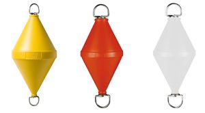 Orange Biconical mooring buoy 65Lt #FNI1515765A