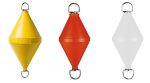 Yellow Biconical mooring buoy 65Lt #FNI1515765G