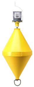 Orange Marker buoy with white LED light #FNI1515781A