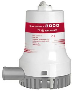 Pompa di sentina ad immersione Elettropompa Europump II 3000 12V #OS1612218