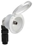 Riduttore di pressione Classic Evo Bianco  Ø incasso 69mm #OS1644153