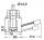 Pompa a pedale per lavello a doppio effetto Portata max 9 l/m #OS1525300