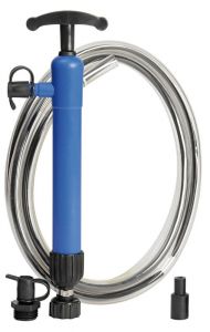 Double acting hand pump designed to suction oil L.39cm #OS1525901