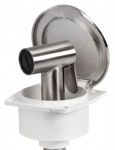 Classic Evo deck shower with Tiger  head Lid finish Stainless Steel Hose 4m #OS1516371