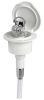 Classic Evo deck shower with Mizar head Lid finish white Hose 4m #OS1525001