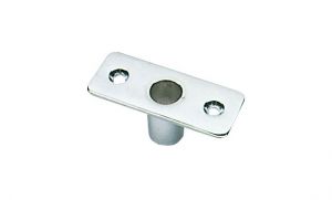 Socket for chromed brass rowlocks 60x23mm 2 holes #OS3443013