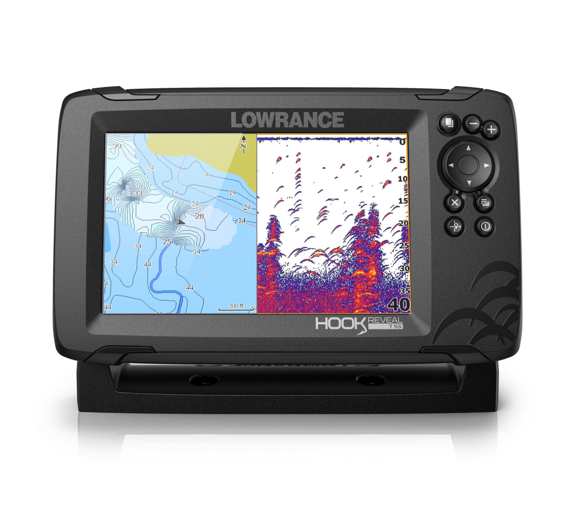 Lowrance HOOK Reveal 7 fishfinder/chartplotter 50/200 HDI & Basic