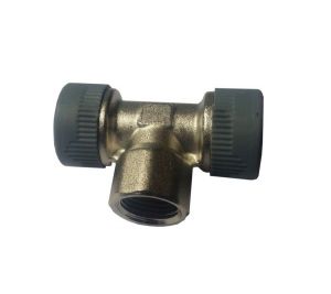 Hydrofix system brass T-joint 1/2" Ø 15mm #OS1711507